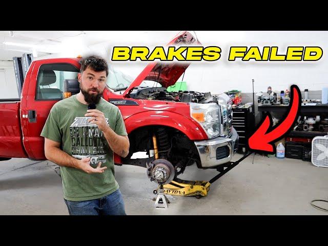 6.7 Powerstroke Brakes Exploded - Still Better Than Duramax