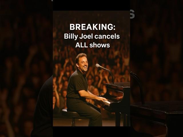 Billy Joel Cancels All Concerts After Brain Disorder Diagnosis | A Tribute to a Music Legend 
