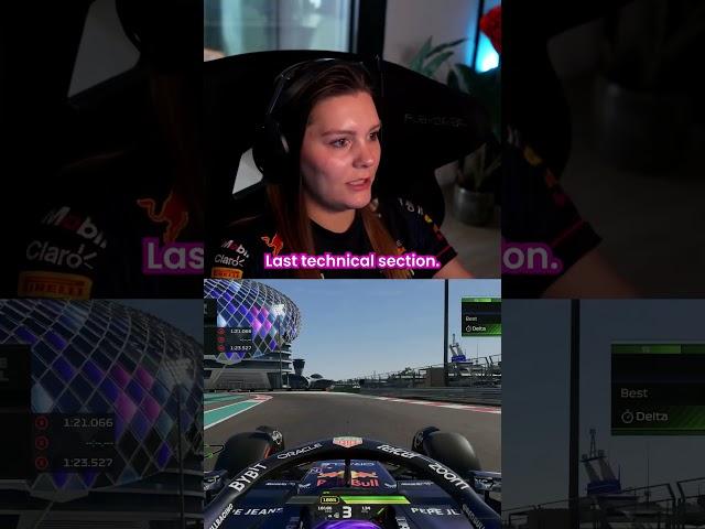 I Tried to Beat Lando Norris F1 Abu Dhabi Pole Position! 