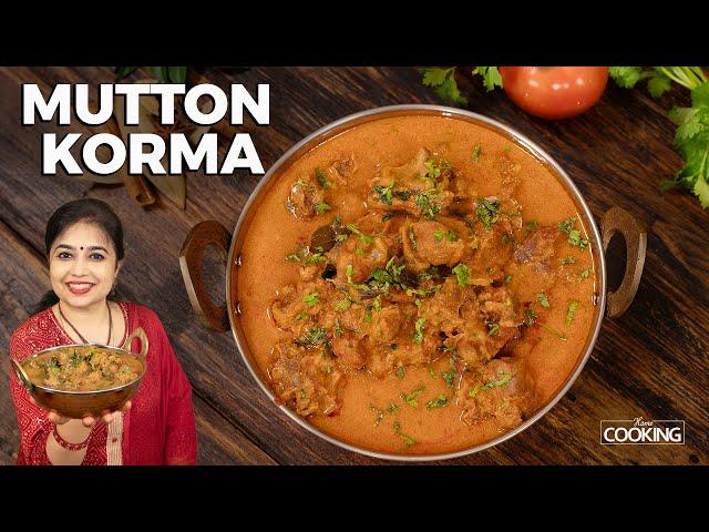 Mutton Korma Recipe | Mutton Recipes | Idiyappam Side dish | Mutton korma Hotel Style | Korma Recipe