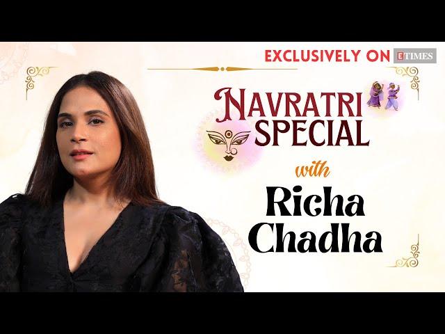 ETimes Navratri Special With Richa Chadha: Traditions With HUSBAND Ali Fazal