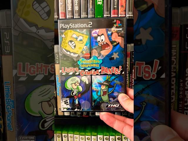 SpongeBob SquarePants: Lights, Camera, Pants! By THQ (2005) #nostalgia #shorts #gaming