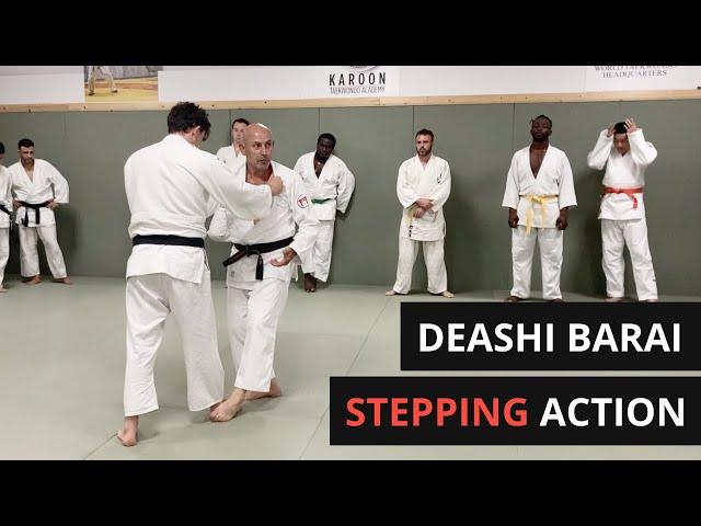 How to do De Ashi Barai when stepping in Judo / BJJ