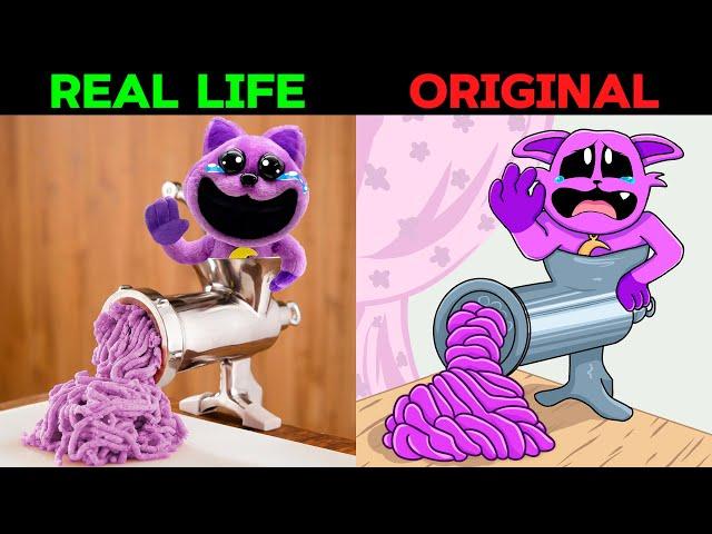 The Best TikTok of CatNap | REAL LIFE vs ORIGINAL | Poppy PlayTime Chapter 3