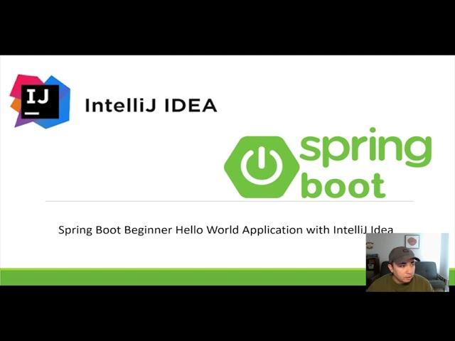 Spring Boot Hello World for Beginner with IntelliJ IDEA