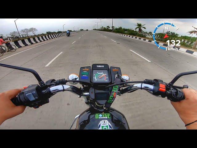 Yamaha RX 100 Top Speed Test With GPS | First Time On YouTube |