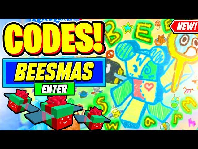 ️New️ ALL WORKING BEESMAS UPDATE CODES For Bee Swarm Simulator - Roblox Bee Swarm Simulator Codes