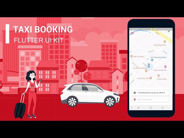 Taxi booking App - Flutter UI Kit