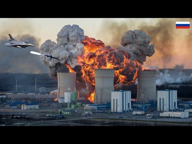 October 13th! Russia's largest nuclear storage facility in Moscow was destroyed by a US missile