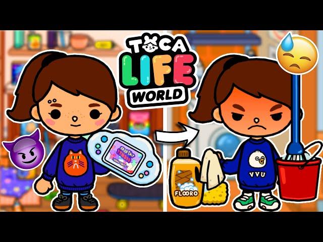 ТРУДНЫЙ РЕБЁНОК ОТПРАВЛЕН в ШКОЛУ-ИНТЕРНАТ! ‍ Toca Boca Life World 