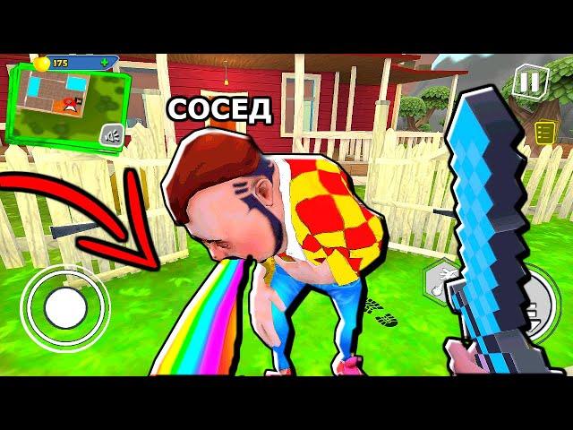 МАЙНКРАФТ в ПРИВЕТ СОСЕД! Новое оружие МЕЧ из MINECRAFT в Dark Riddle