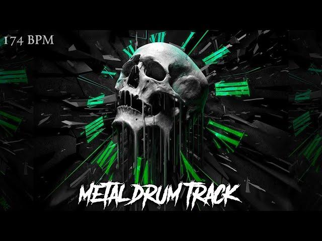 Metal Drum Track 174 BPM (HQ,HD)