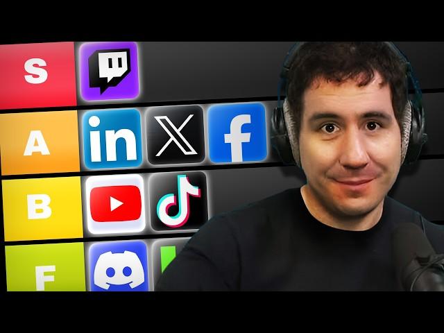 I Made the Ultimate Social Media Tier List for Creators