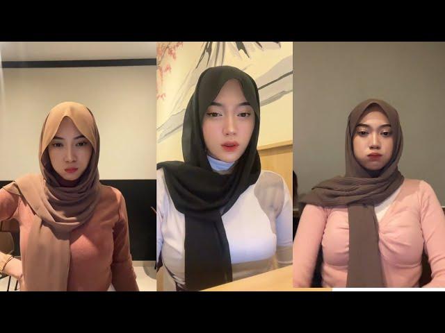 cewe cakep boba proper || Jilbab Pemersatu Bangsa || Tiktok Hijab Tobrut Hot