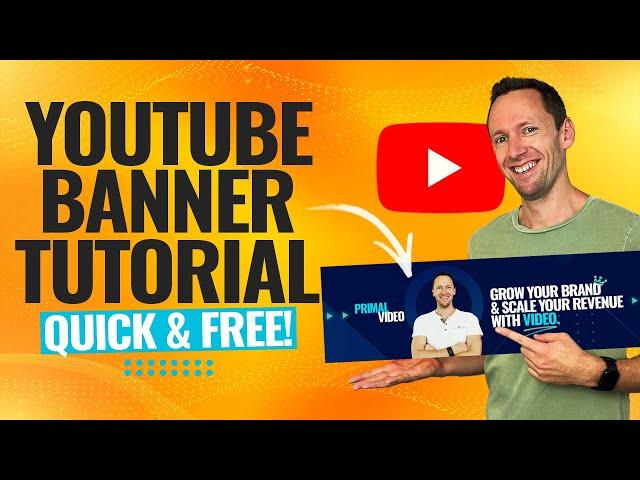 How To Make A YouTube Banner in 2024!