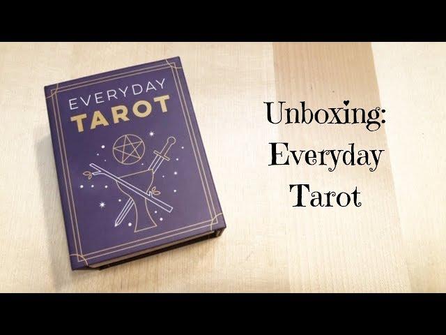 Unboxing: Everyday Tarot Mini Deck