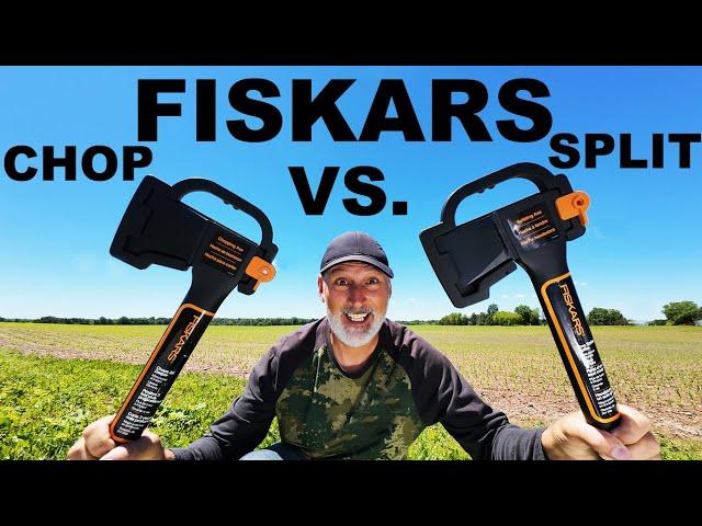 FISKARS CHOPPING AXE & SPLITTING AXE - WHICH IS BEST?