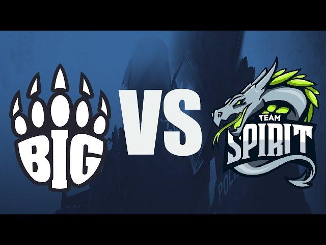 BIG vs Spirit (0-1) BO3 | IEM Katowice 2021