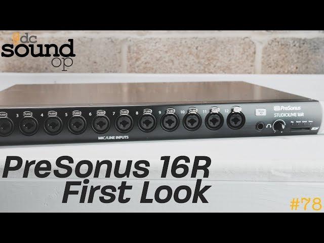 PreSonus StudioLive 16R Review Pt. 1 - Unboxing & First Look