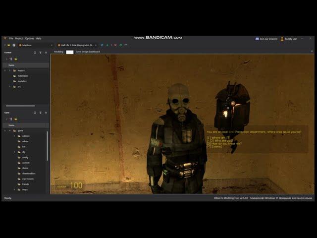 HL2 Source SDK: Dialogue tree system