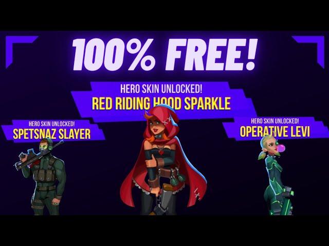 8 Free Ways to Unlock Hero Skins!  (Bullet Echo)