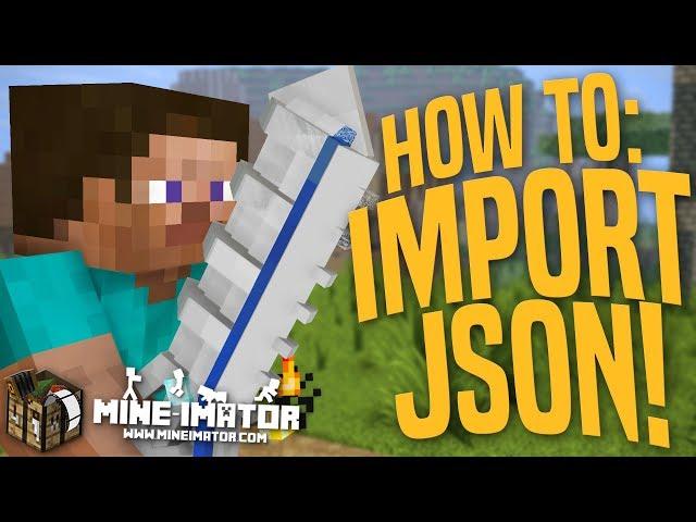 Mine-imator Tutorial - How To Import Custom JSON Models | Part 23