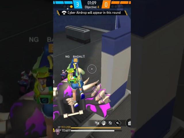 1v3 IMPOSSIBLE#NG#BADAL#garenafreefire