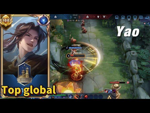 Top global Yao gameplay｜Honor of Kings