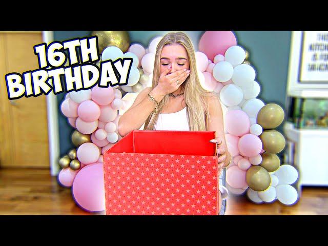 HER 16TH BIRTHDAY! THIS PRESENT MADE EVERYONE CRY 