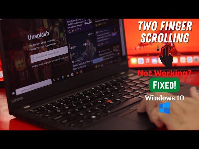 Windows 10: How to Fix Two Finger Scroll Not Working!