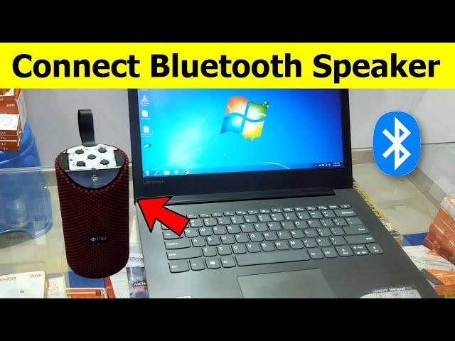 How to Connect Bluetooth Speaker to Laptop Windows 7