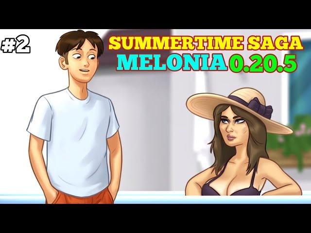 SUMMERTIME SAGA 0.20.5 NEW UPDATE | MELONIA,MAYOR RUMP,IWANKA,MAIN STORY #2 | WALKTHROUGH PART #2