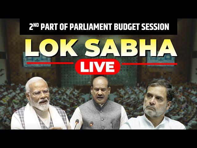 Lok Sabha Live: 2nd part of Parliament Budget Session | Language Row | NEP | Manipur | Waqf Bill