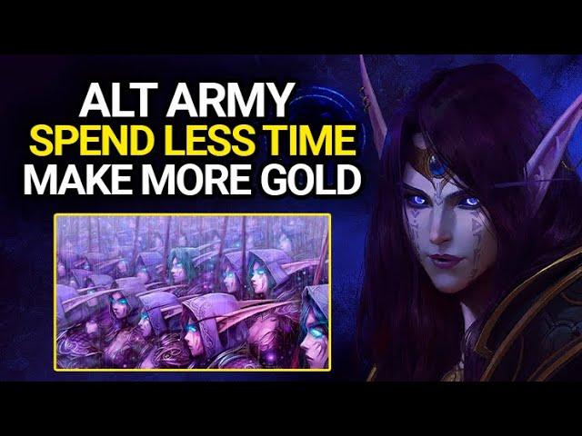 MAKE MORE GOLD FASTER - How I Craft on 240 Concentration Alts