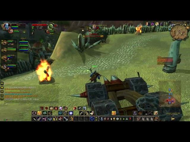 WoW WotLK 19 lvl Twink Hunter Battleground PvP Gameplay #19