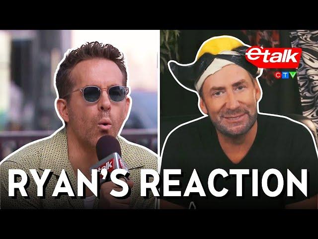 Nickelback shocks Ryan Reynolds with Deadpool & Wolverine cosplay | Etalk