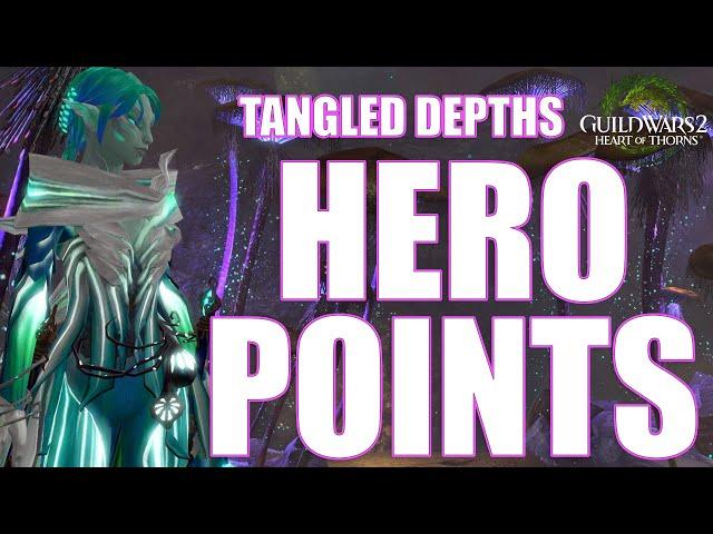 GW2 - Tangled Depths Hero Points Guide - Guild Wars 2 Heart of Thorns