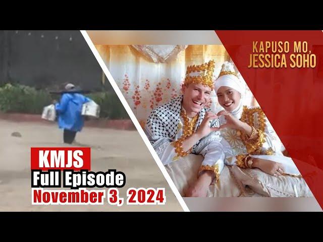 KMJS November 3, 2024 Full Episode | Kapuso Mo, Jessica Soho