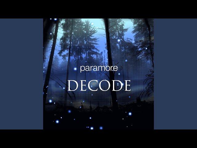 Decode (Acoustic Version)