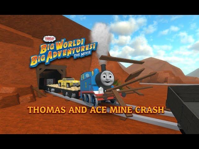 Thomas and Ace Runaway Crash! Big World Big Adventures | Roblox Remake