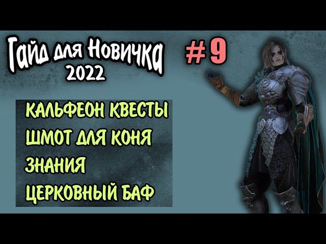 Гайд для новичка №9  Полное Прохождение Кальфеона в Black Desert 2022