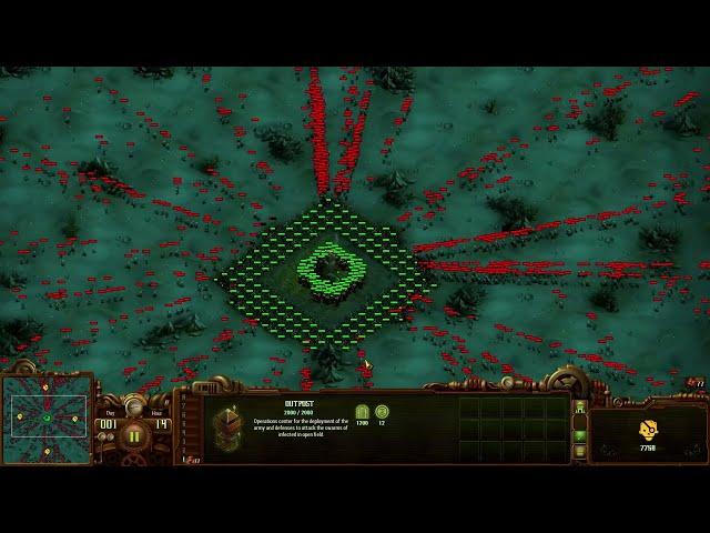 They Are Billions - Infected Swarm / 4X Speed / 8000 Infected