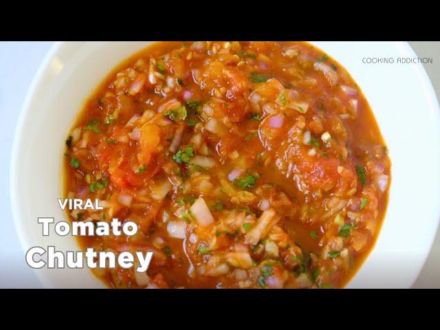 Viral Tomato Chutney Recipe | टमाटर की चटनी | How to prepare Tomato Chutney | Indian Veg Recipes.