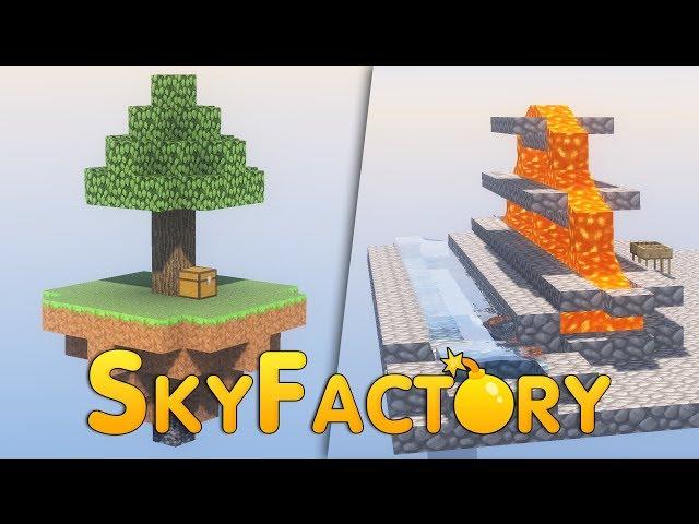 СКАЙБЛОК С МОДАМИ НА СЕРВЕРЕ KABOOM - SkyFactory