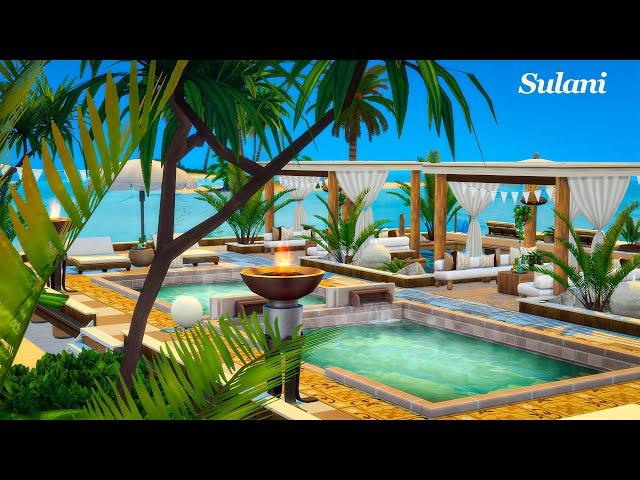 SULANI BEACH CLUB  || The Sims 4: Stop Motion (No CC)