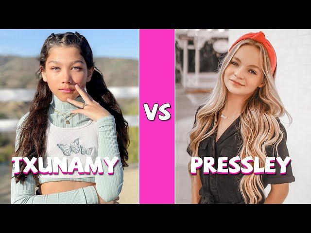 Txunamy Vs Pressley Hosbach TikTok Dance Battle