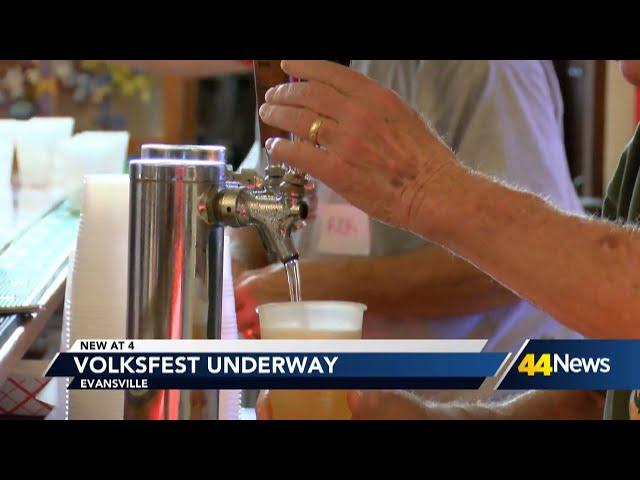 Volksfest underway in Evansville