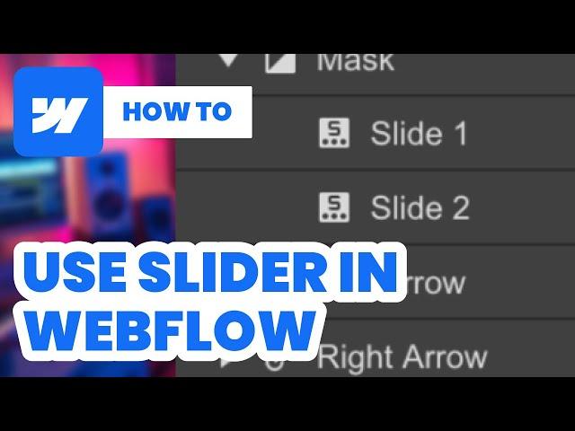 How To Use Slider in Webflow (2024) - Beginner Tutorial