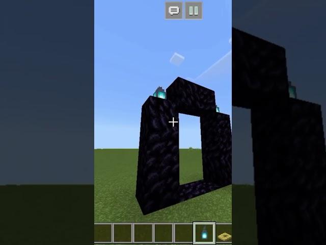 how to make a nether portal in minecraft #phonkmusic #minecraft