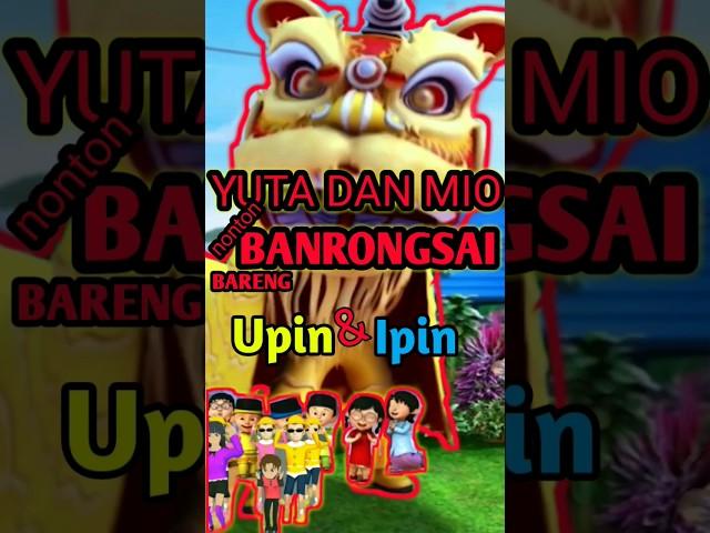 YUTA MIO WATCHING BARONGSAI WITH UPIN AND IPIN #sakuraschoolsimulator #upinipin